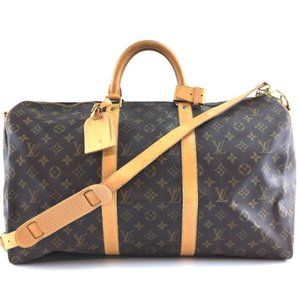 Louis Vuitton Keepall with Strap 50 Bandouliere